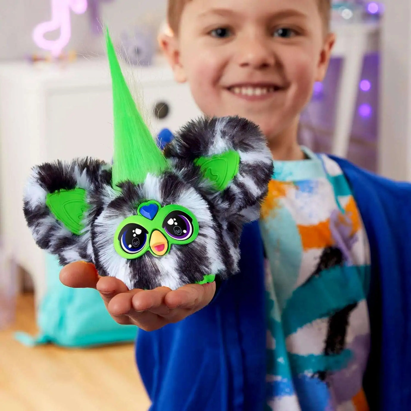Hasbro - Mini Furby Furblets May-May and Greenie-Meanie 2-Pack Toys