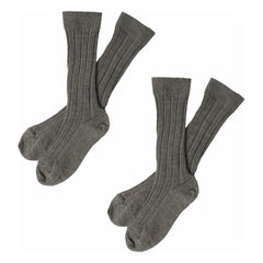 FUB - High Wool Socks | Dark Beige