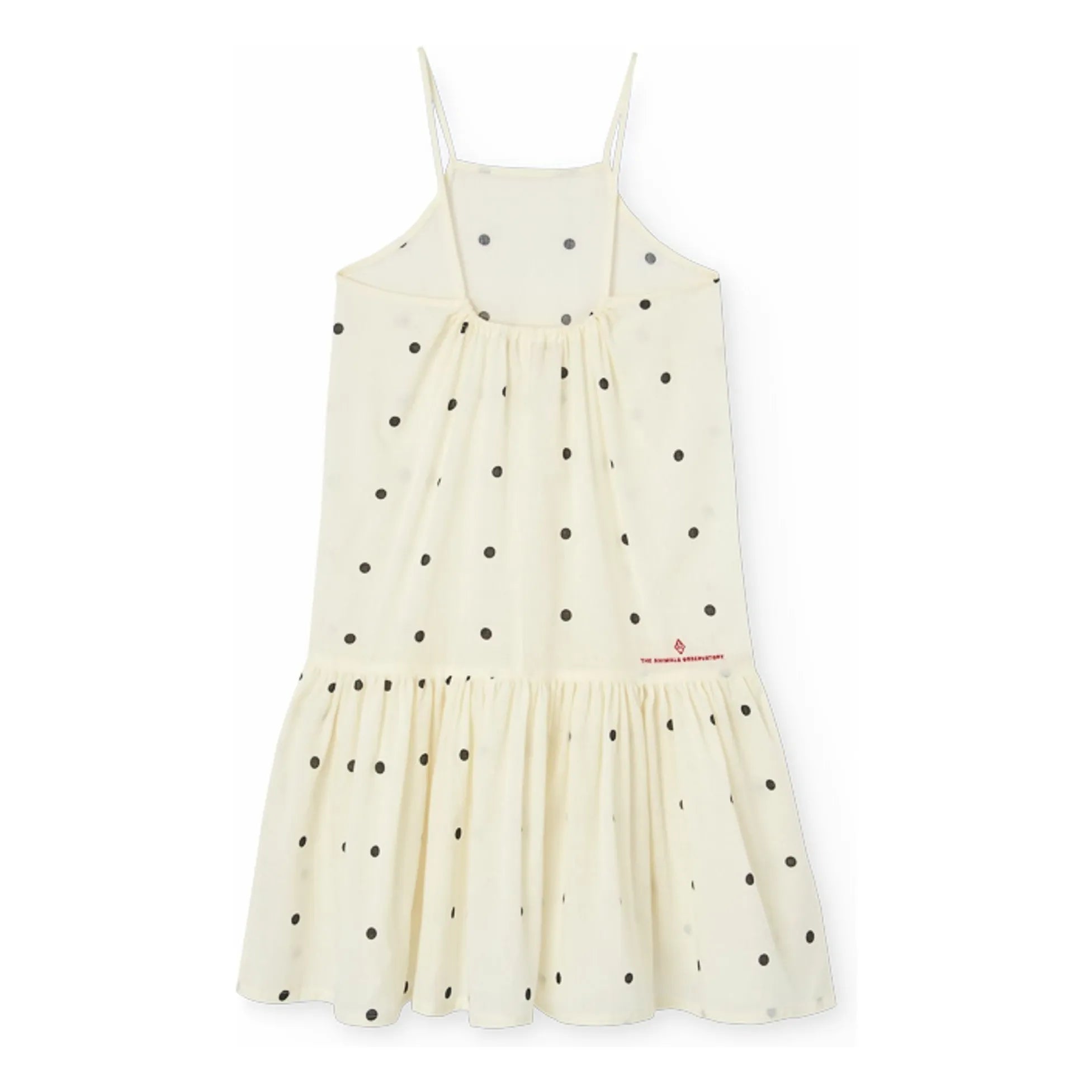 The Animals Observatory - Polka Dot Patterned Hummingbird Dress | White
