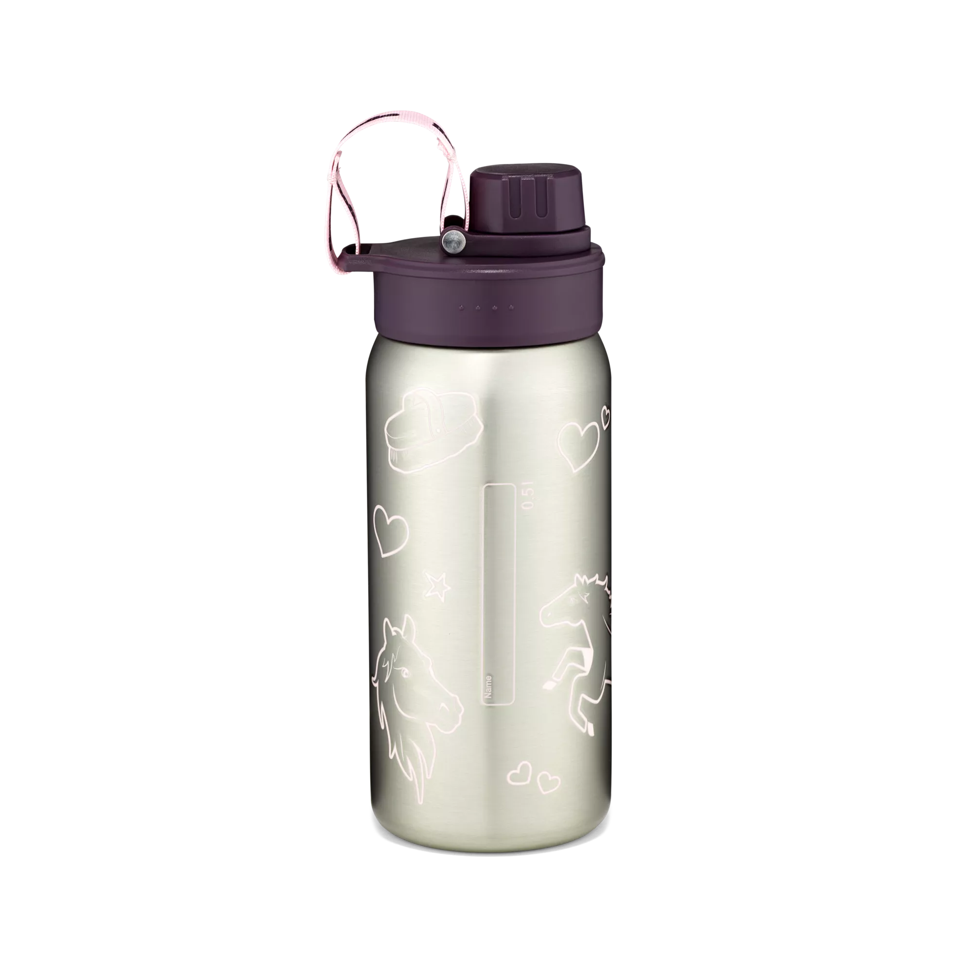 Ergobag - Stainless Steel Bottle Purple
