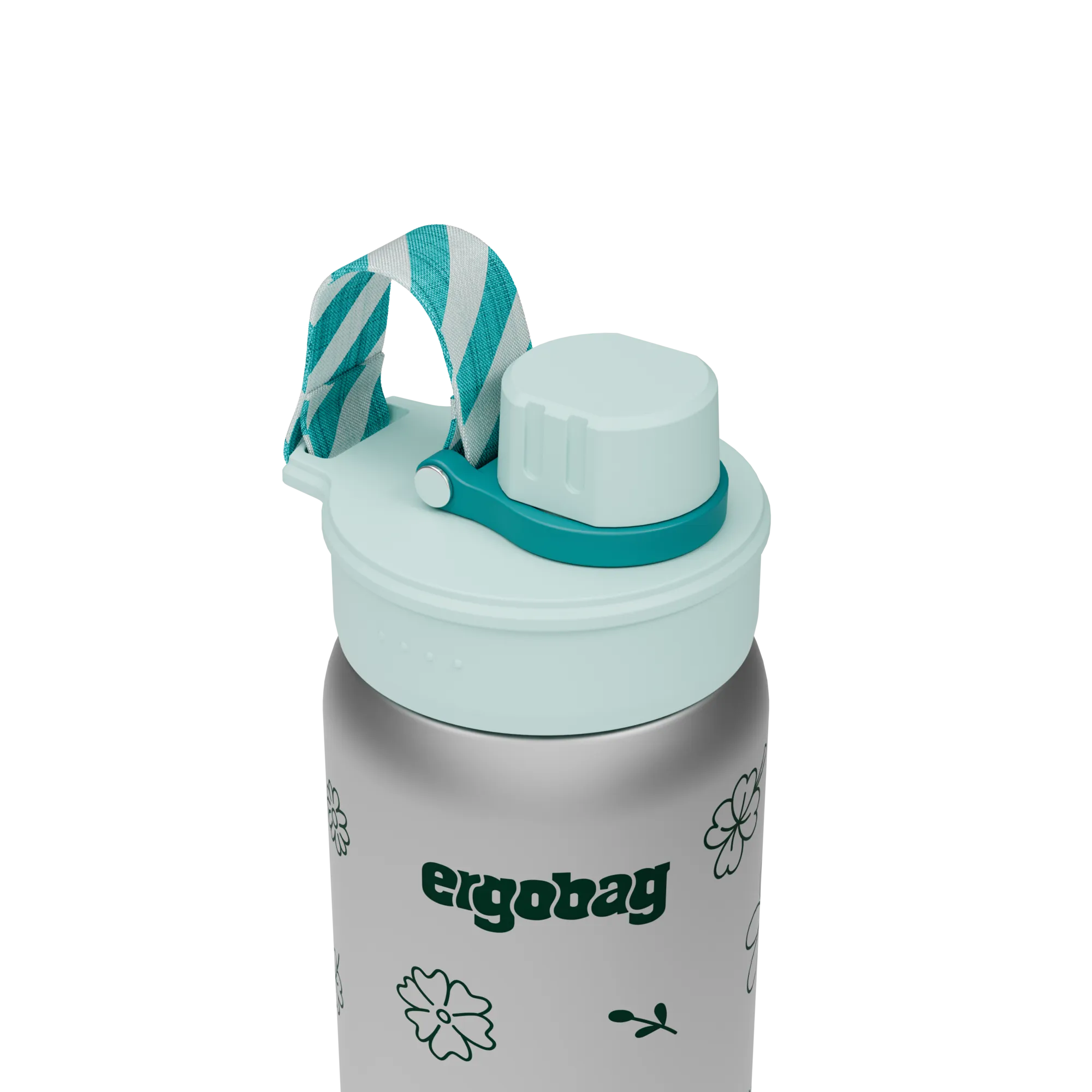 Ergobag - Stainless Steel Bottle Flowers
