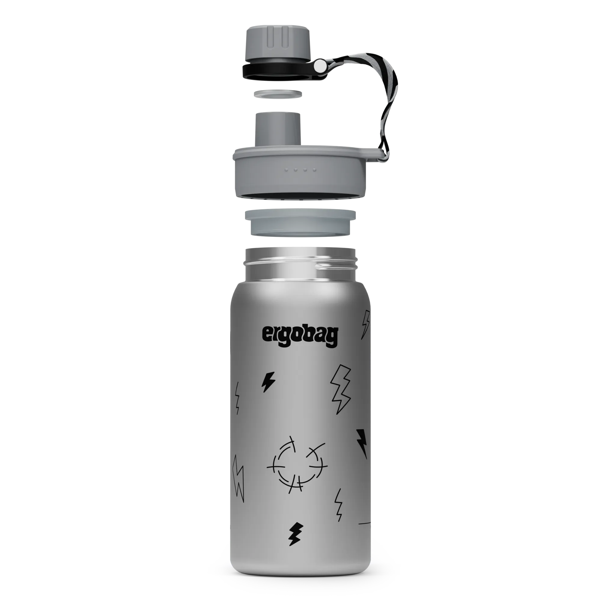 Ergobag - Stainless Steel Bottle Thunderstorm