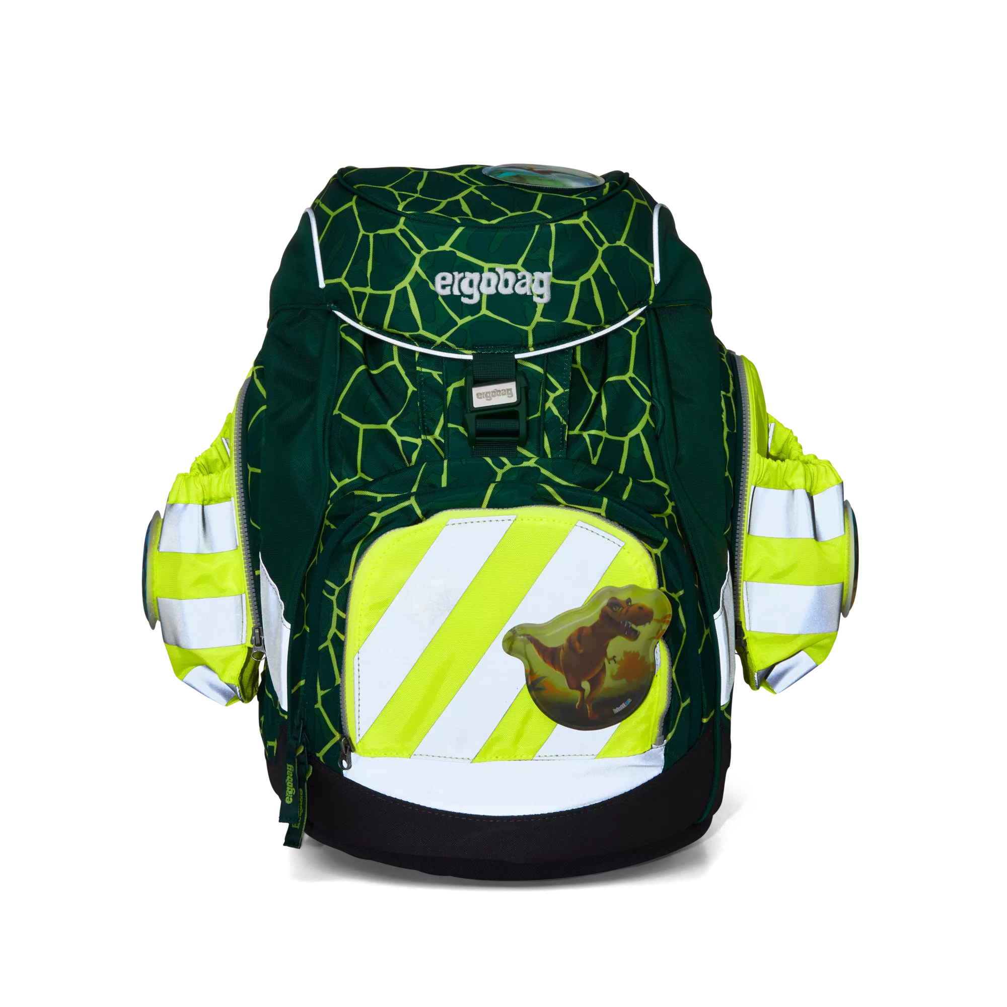 Ergobag - Side Pocket Fermuar Seti With Reflective Yellow