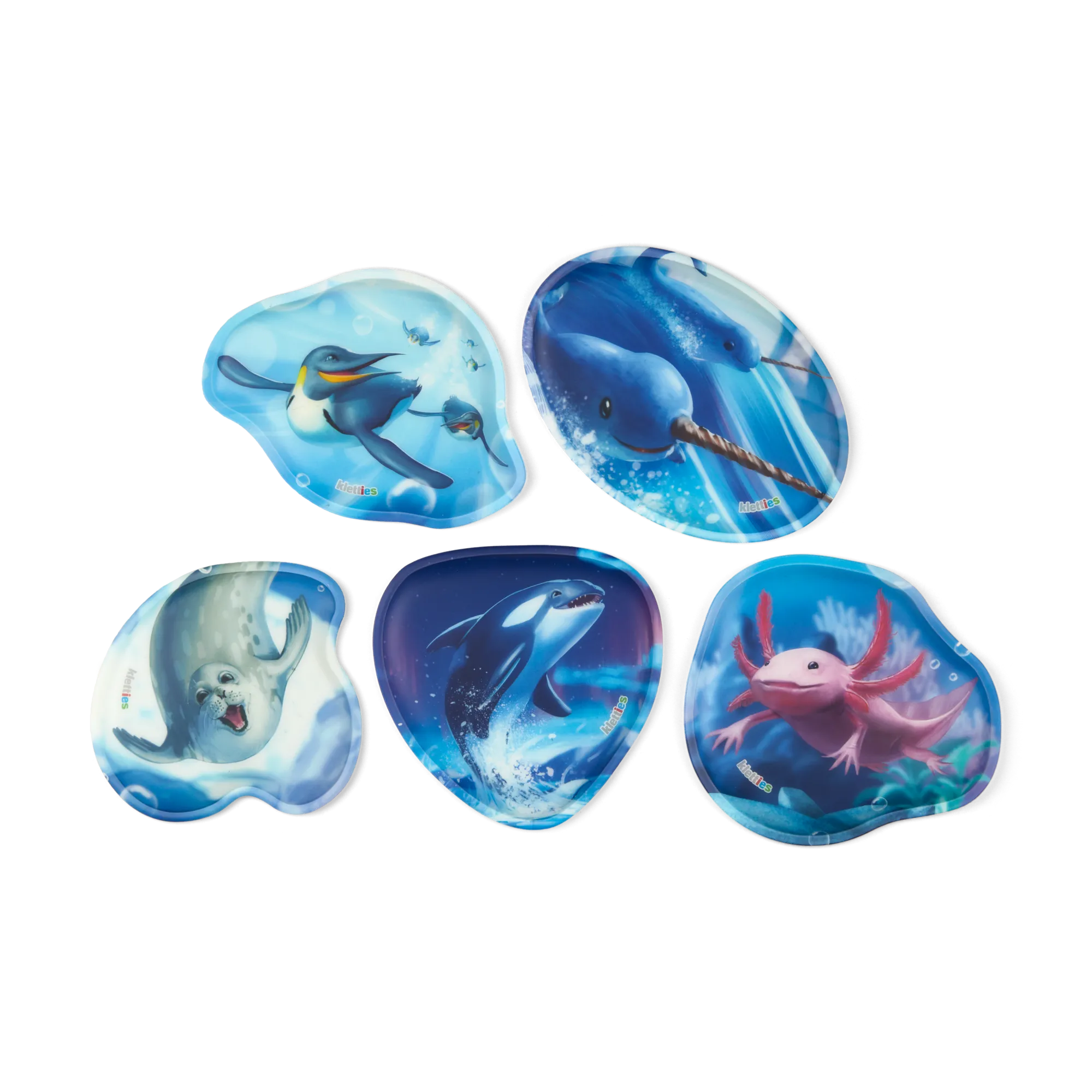 Ergobag - Contour Klettie Charm Set Underwater