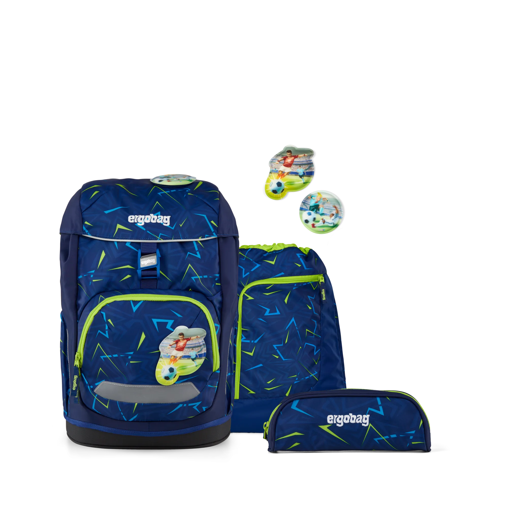 Ergobag - Flex Okul Çantası Seti Front Runbear