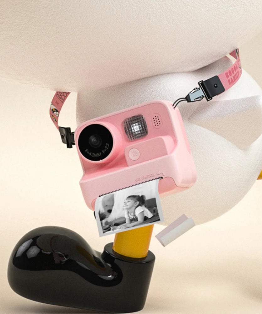 iPixi – Instant Print Digital Photo and Video Camera Pink