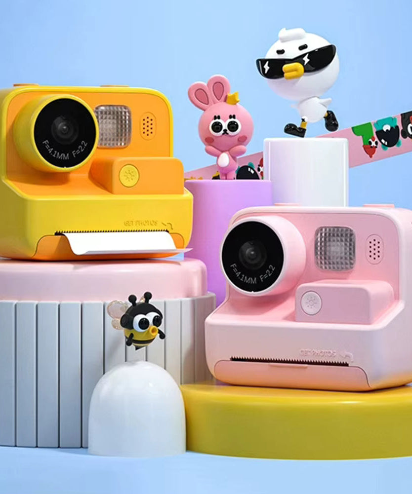 iPixi – Instant Print Digital Photo and Video Camera Pink