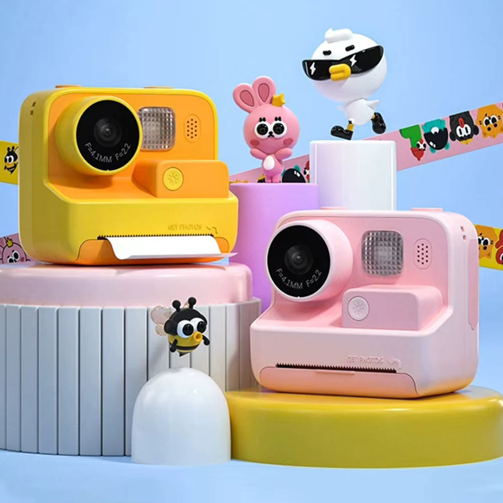 iPixi – Instant Print Digital Photo and Video Camera Pink
