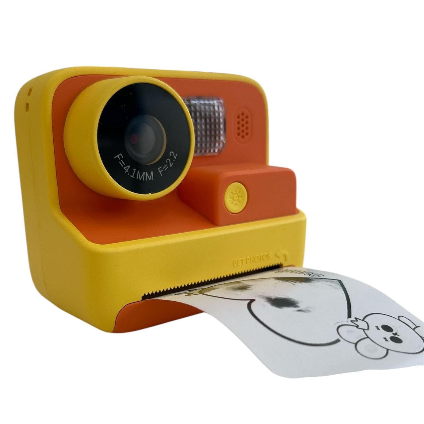 iPixi – Instant Print Digital Photo and Video Camera Orange