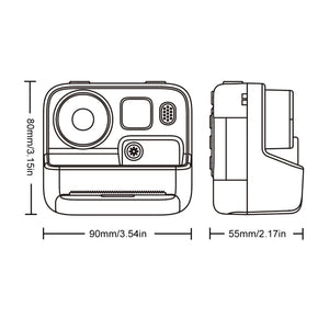 iPixi – Instant Print Digital Photo and Video Camera Orange