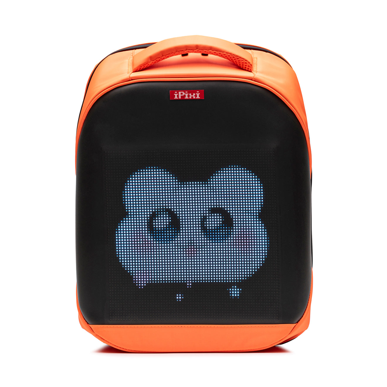 iPixi – Medium Size Orange Backpack with LED Screen