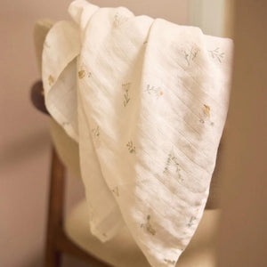 Jollein 3 Pack Muslin Cloth 70x70cm - Lovely Birds-Muslin Squares-Lovely Birds- | Natural Baby Shower