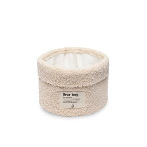 Jollein Changing Table/Storage Basket - Boucle Natural-Changing Baskets-Boucle Natural- | Natural Baby Shower