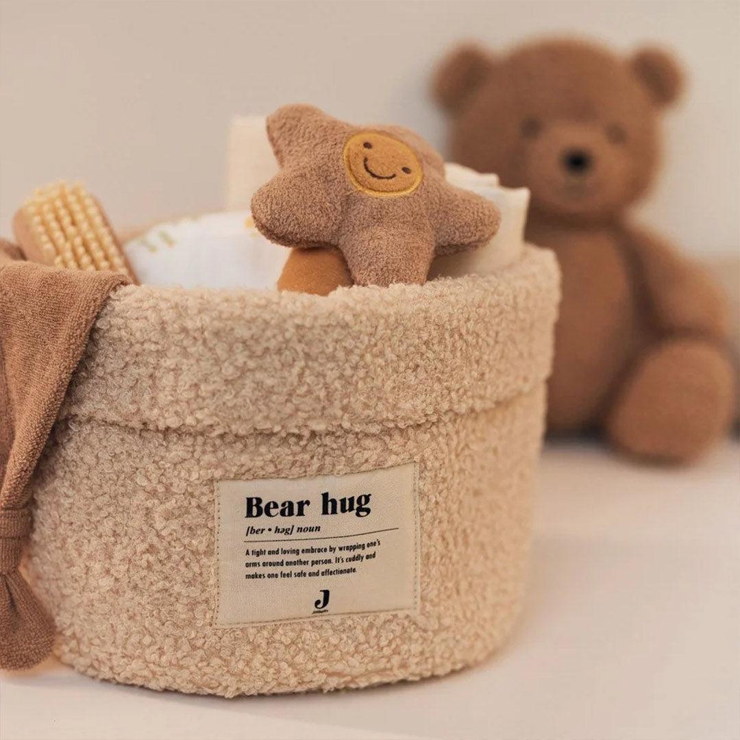 Jollein Changing Table/Storage Basket - Boucle Natural-Changing Baskets-Boucle Natural- | Natural Baby Shower