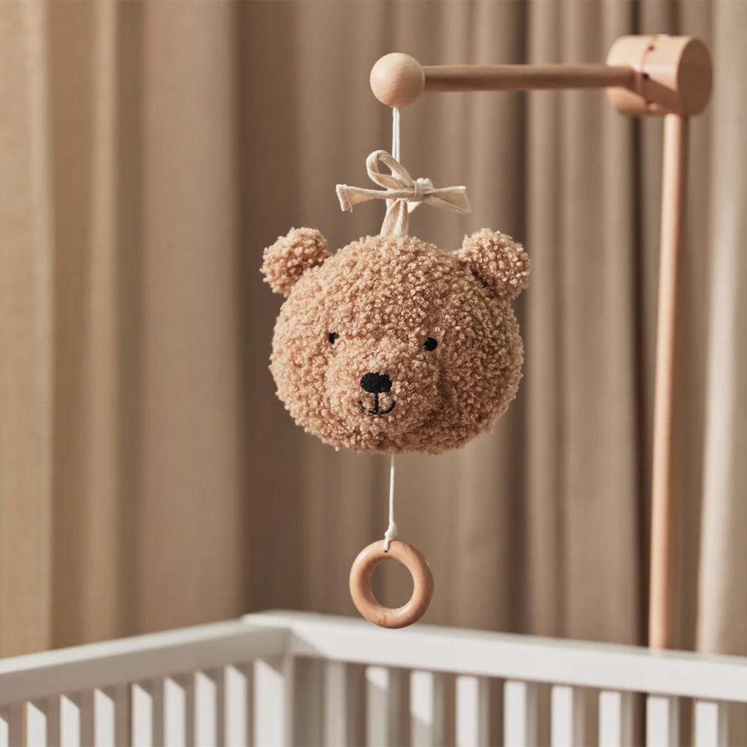 Jollein Musical Hanger - Teddy Bear Biscuit-Musical Pulls-Teddy Bear Biscuit- | Natural Baby Shower