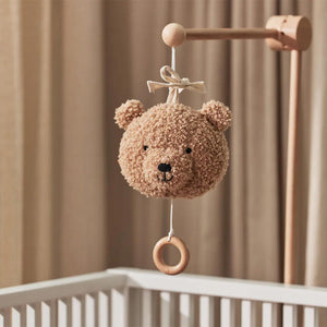 Jollein Musical Hanger - Teddy Bear Biscuit-Musical Pulls-Teddy Bear Biscuit- | Natural Baby Shower