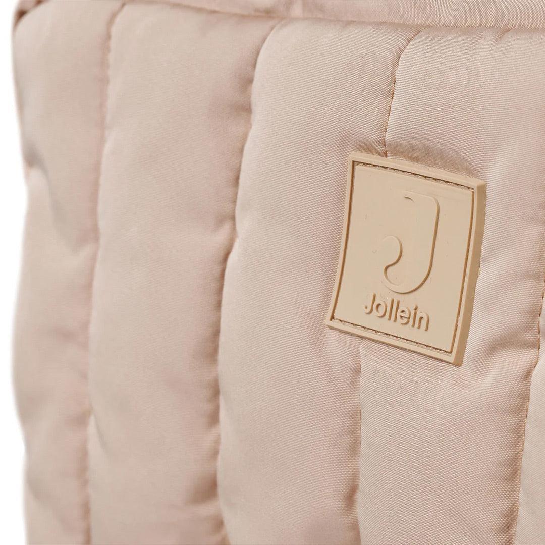 Jollein Puffed Nappy Pouch - Biscuit-Changing Bag Pouches-Biscuit- | Natural Baby Shower