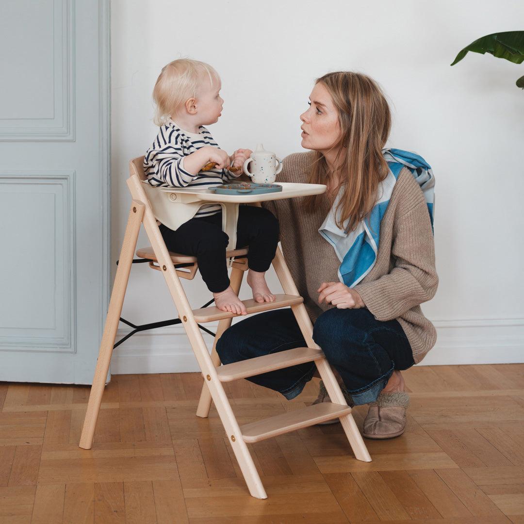 KAOS KLAPP® Highchair - Beech - Natural-Highchairs-Natural/Beech- | Natural Baby Shower