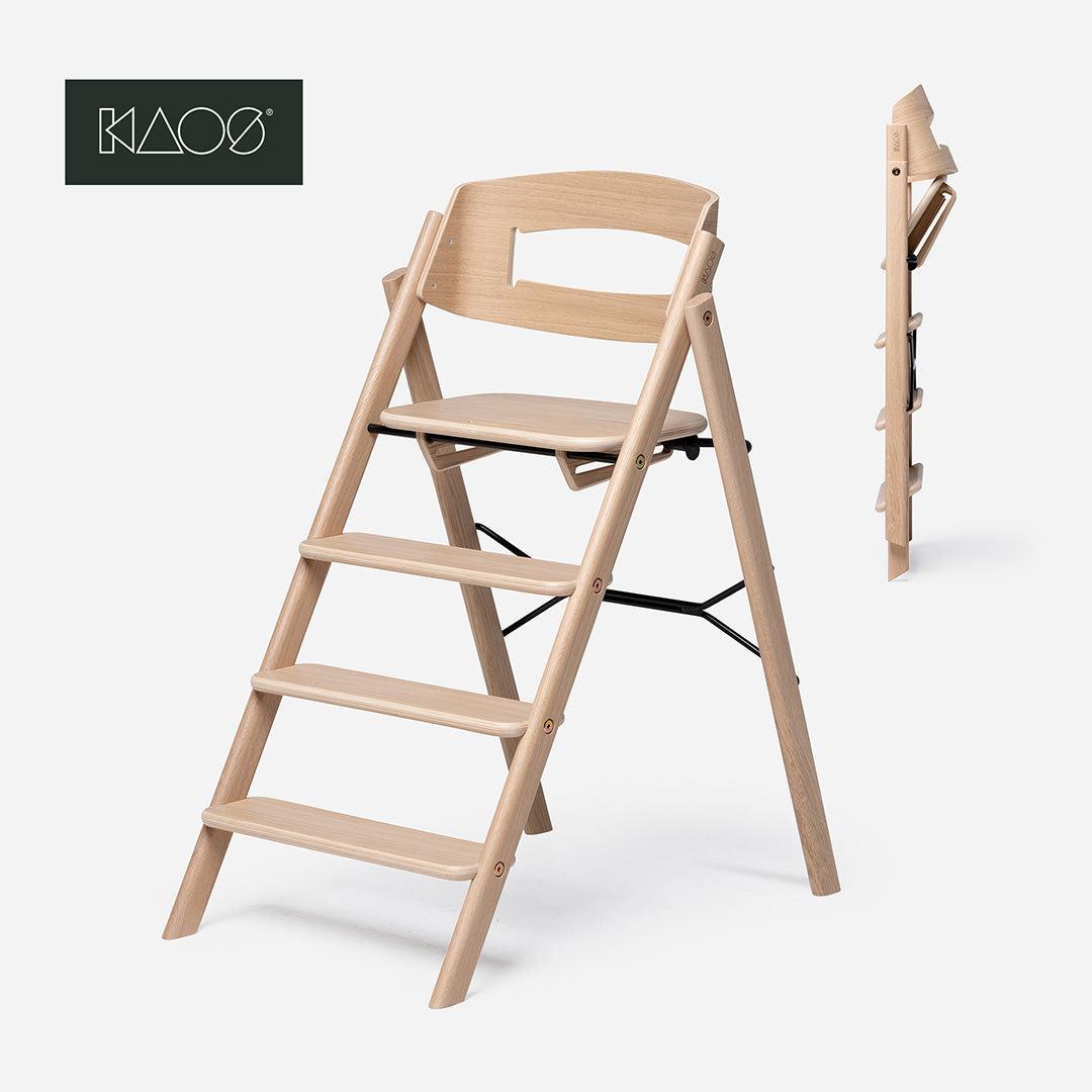 KAOS KLAPP® Highchair - Oak - Natural-Highchairs-Natural/Oak- | Natural Baby Shower