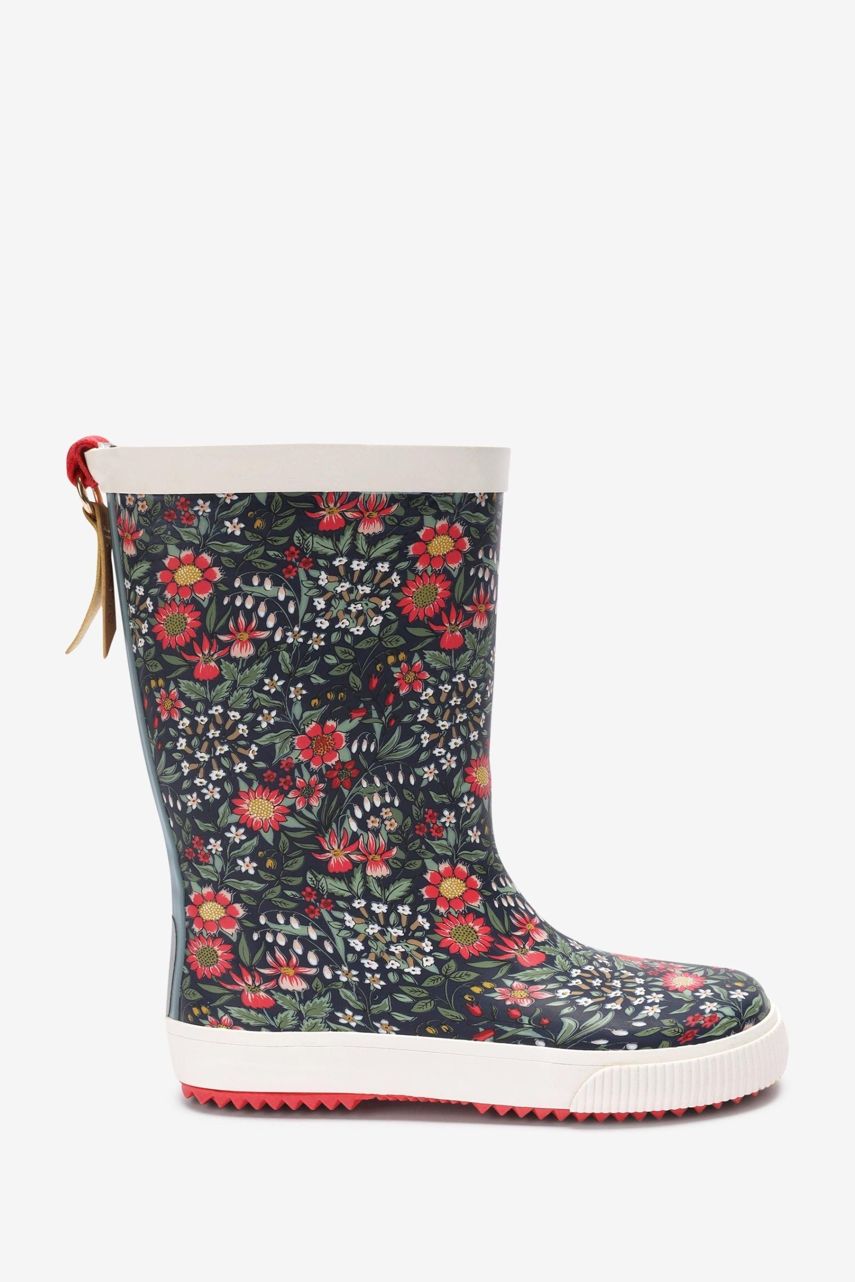 KidyLove - Floral Pattern Soft Sole Women's Rain Boots - 35.5 