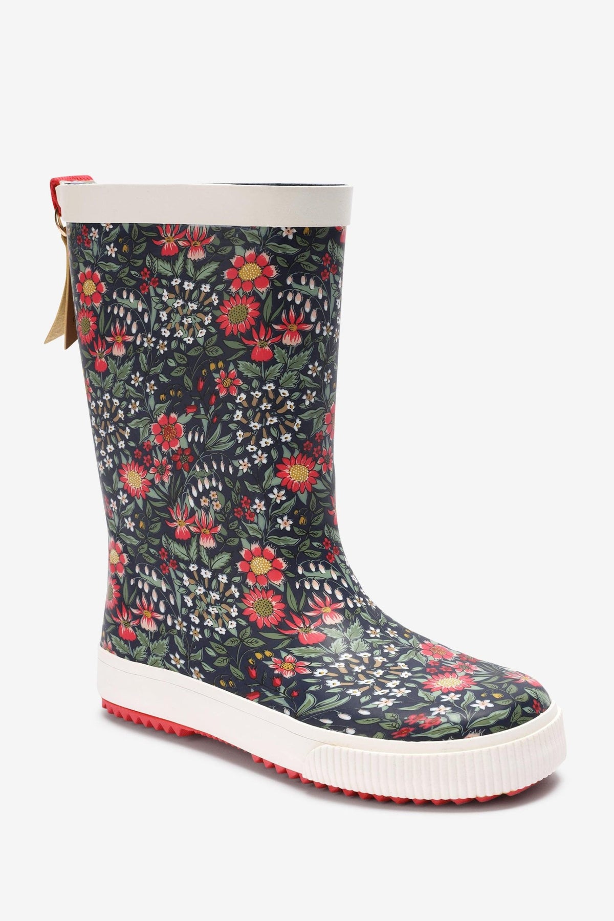 KidyLove - Floral Pattern Soft Sole Women's Rain Boots - 41 