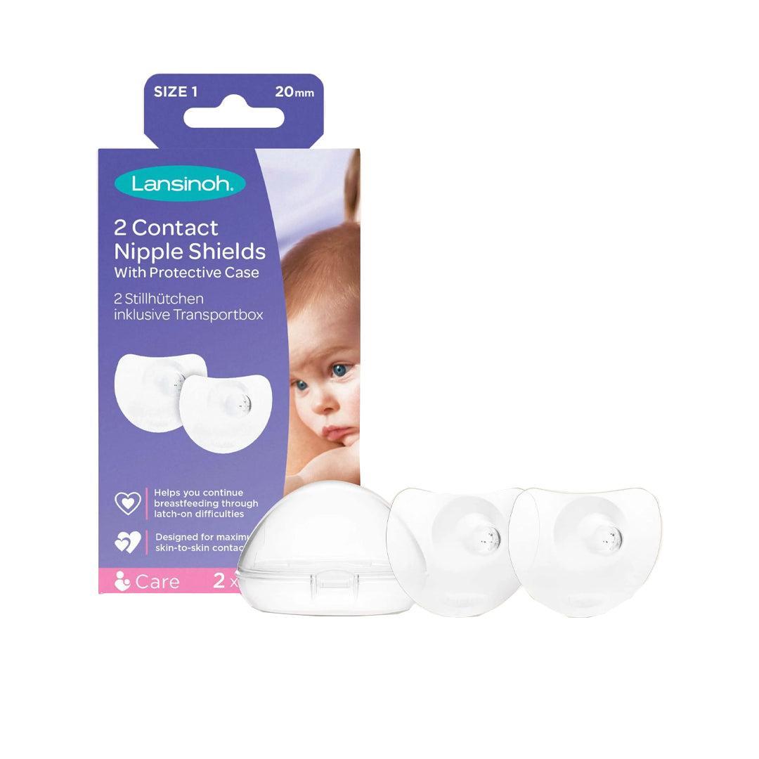 Lansinoh Contact Nipple Shield 20mm 2pk-Breast Pump Accessories- | Natural Baby Shower
