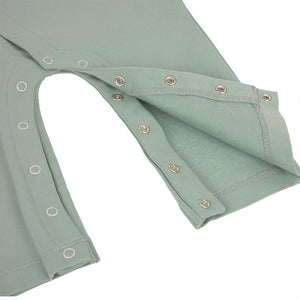 Lassig Romper GOTS - Granite Green-Rompers-Granite Green-0-2m | Natural Baby Shower