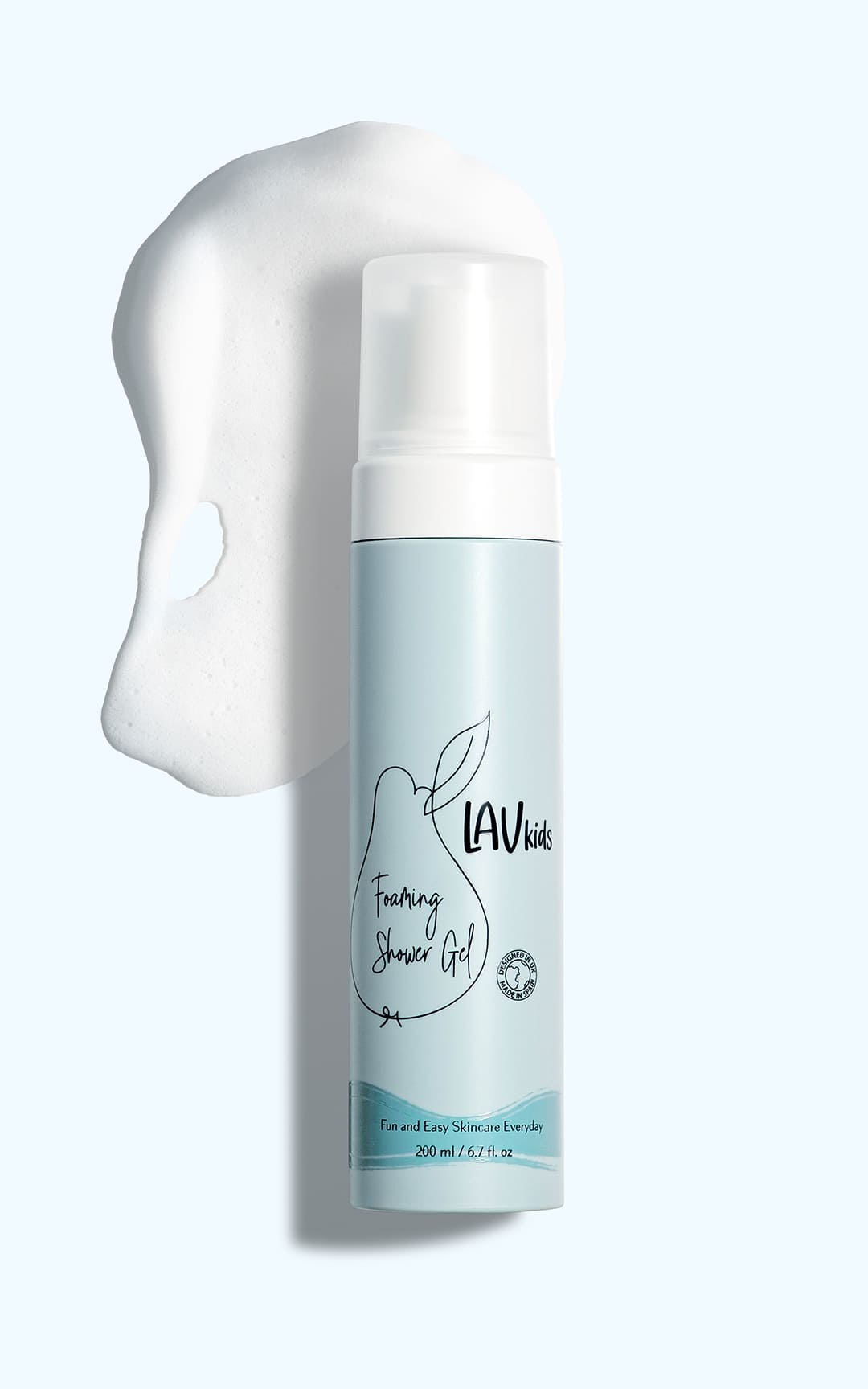 Lav Kids - Children's Foam Shower Gel