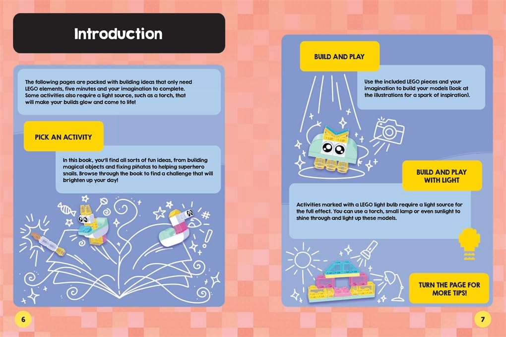 Lego - LEGO® Classic: 5-Minute Structures Figure Toy English Activity Book