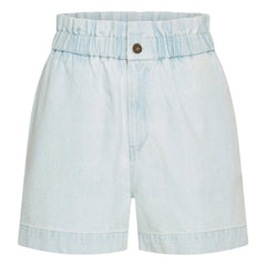 By Bar - Leon Cotton Shorts | Denim Blue