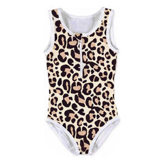 Beach & Bandits - Leopard Shark Recycled Fiber UV Protected One-Piece Swimsuit | Ivory