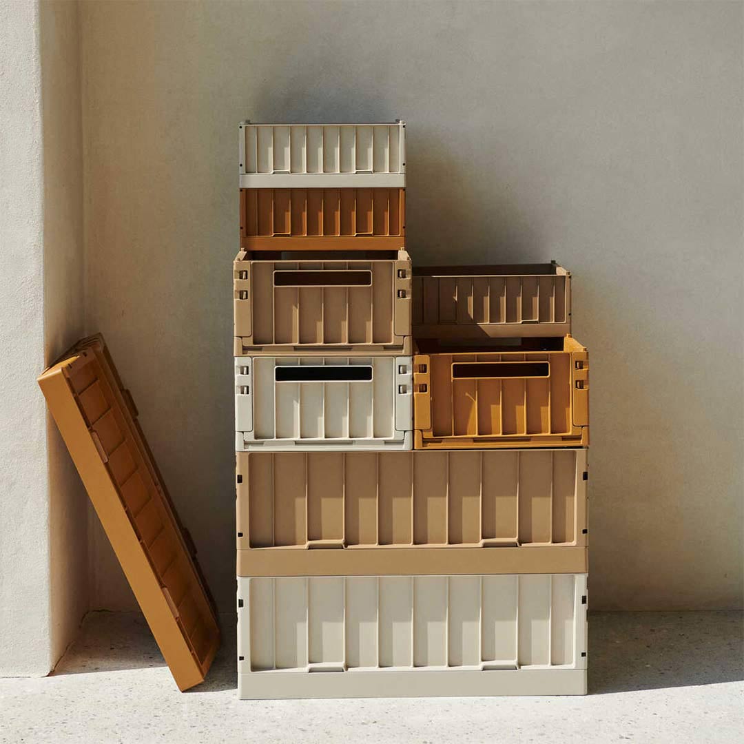 Liewood Weston Storage Boxes - Sandy - Small - 2 Pack-Storage- | Natural Baby Shower