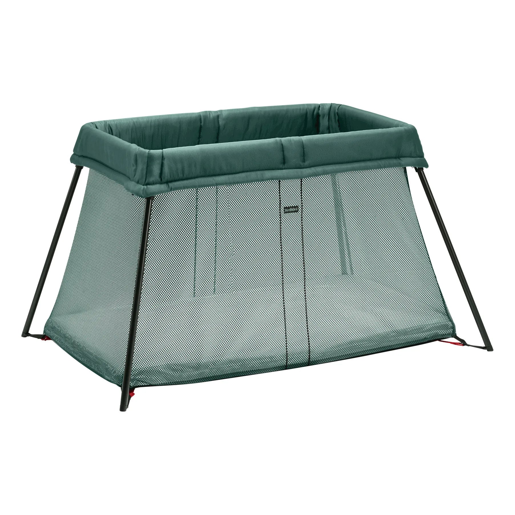 BabyBjörn - Dark Green | Lightweight Travel Crib