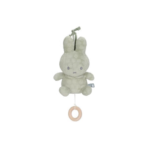 Little Dutch Miffy Music Box - Green Flowers-Musical Pulls-Green Flowers- | Natural Baby Shower