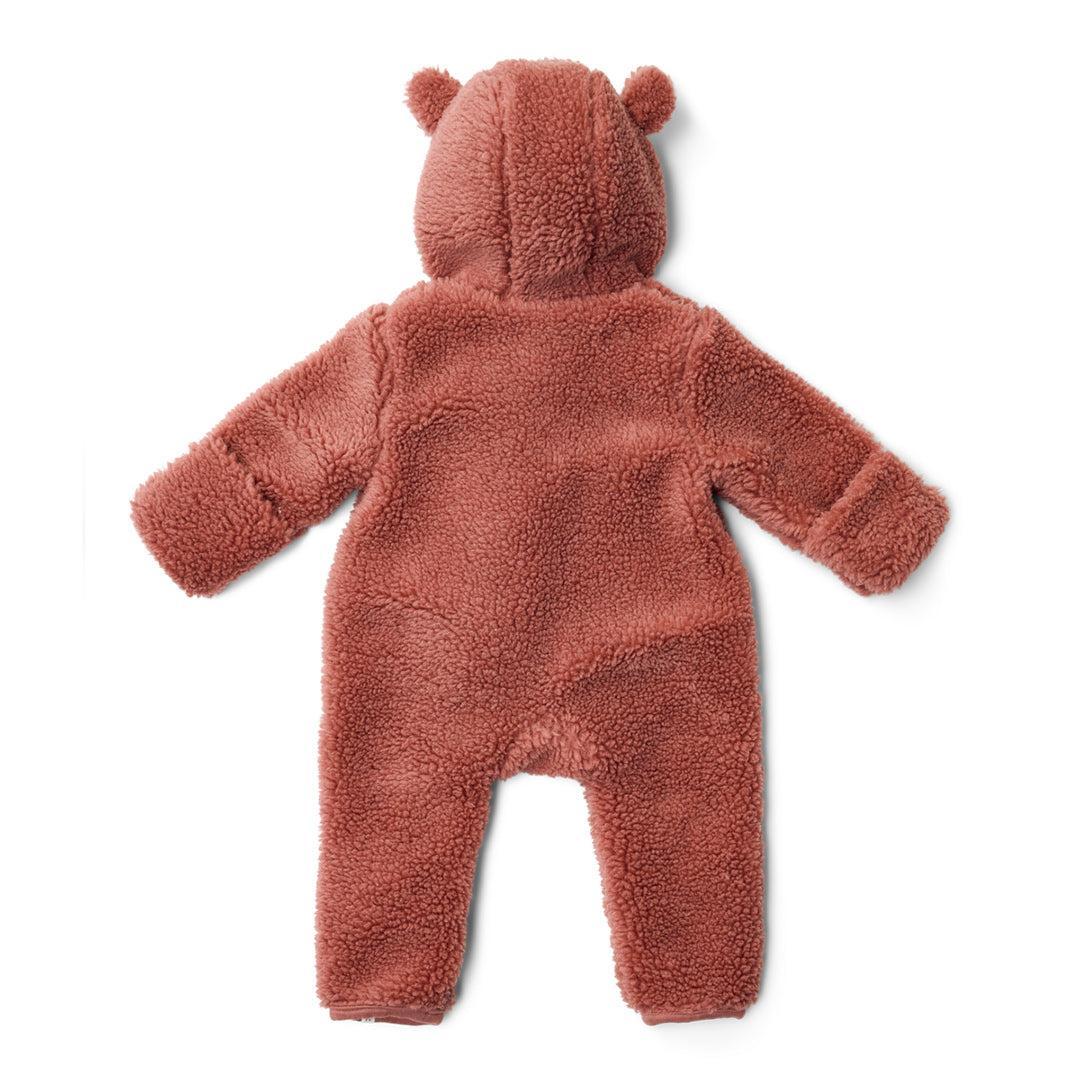 Little Dutch Teddy One-Piece Suit - Pink Blush-Bodysuits-Pink Blush-3-6m | Natural Baby Shower