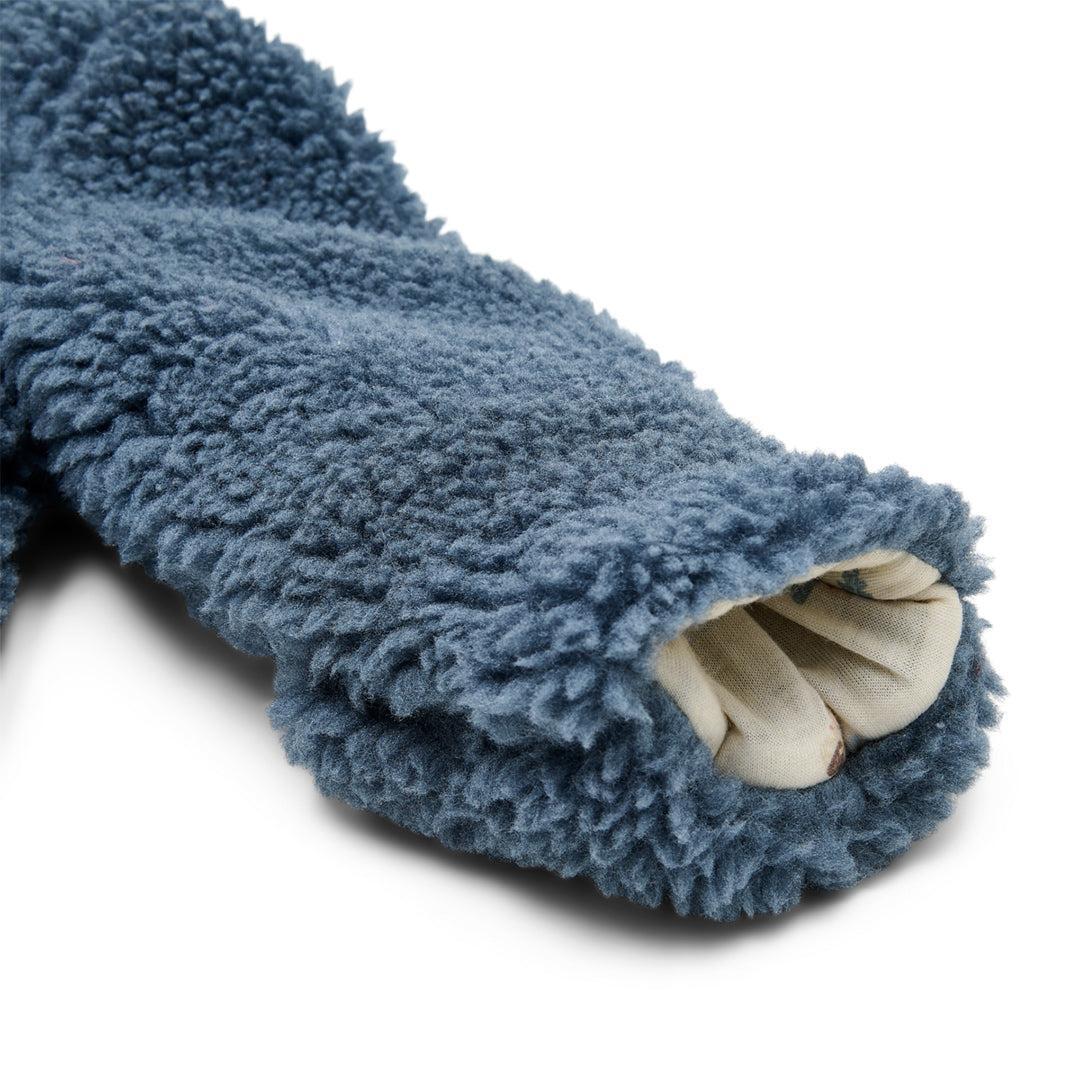 Little Dutch Teddy One-Piece Suit - Stone Blue-Bodysuits-Stone Blue-3-6m | Natural Baby Shower