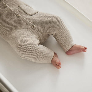 The Little Green Sheep Twin Pack Crib Sheets - White-Sheets-White-Crib | Natural Baby Shower