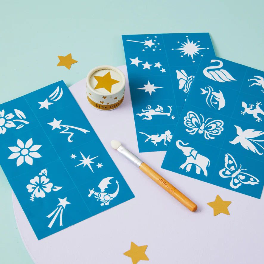 Little Stardust - Kids Face and Body Makeup Template