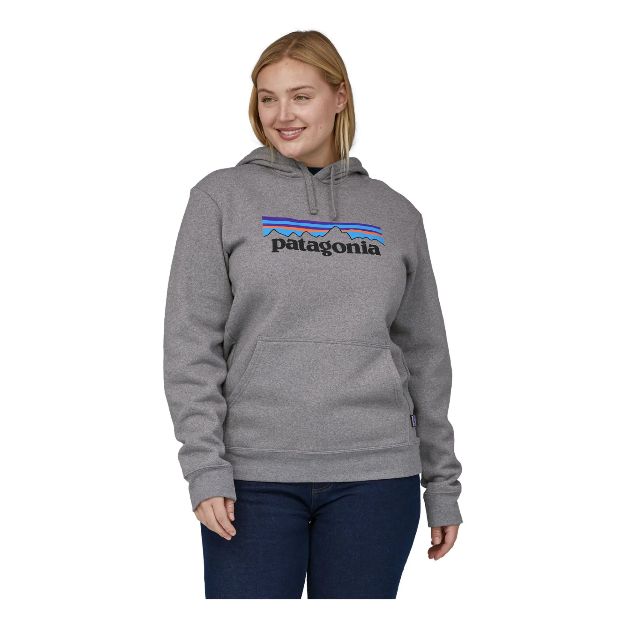 Patagonia - Logo Hoodie Sweatshirt - Adult Collection | Dark Heather Gray