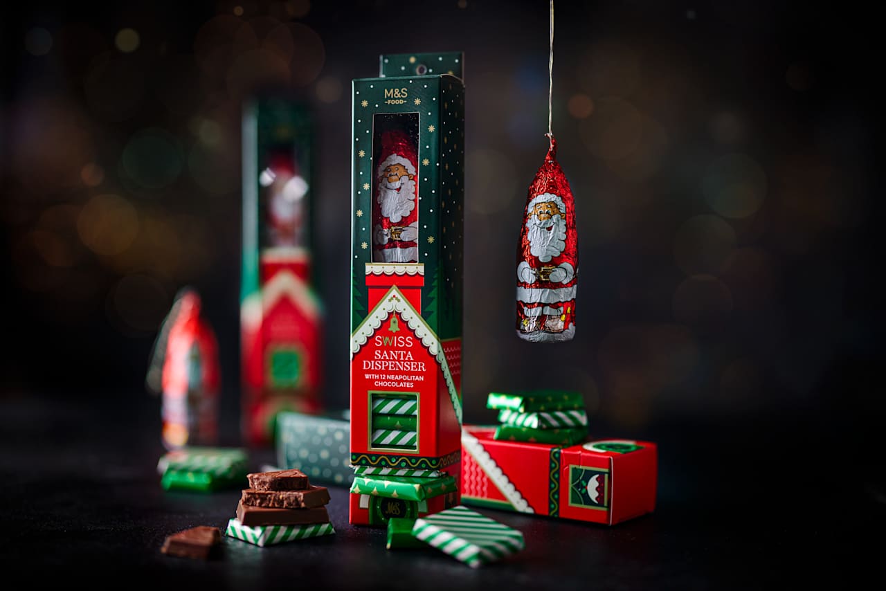 M&S Food - Santa Claus Swiss Chocolate