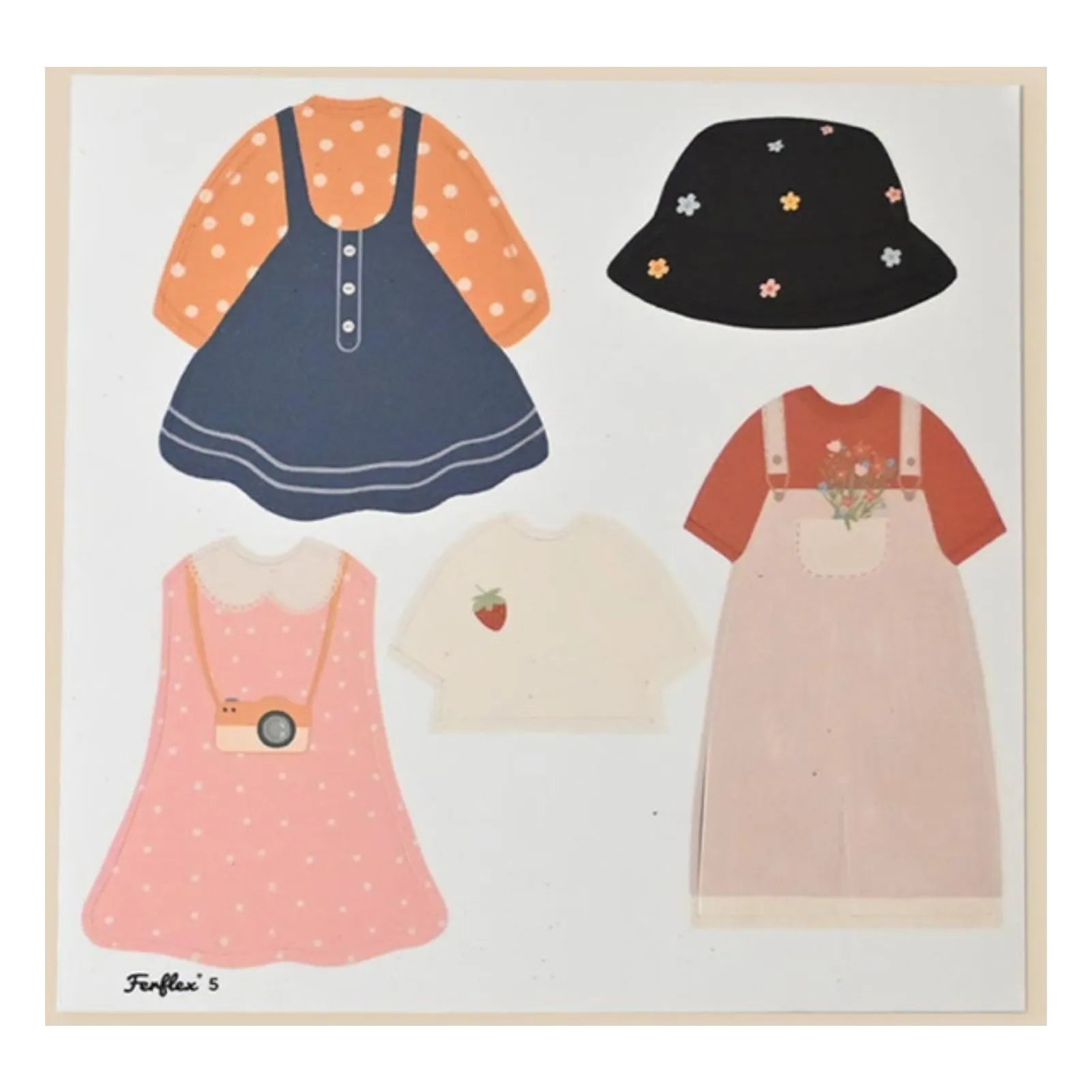 Ferflex - Magnetic Play Silhouettes Dress-up