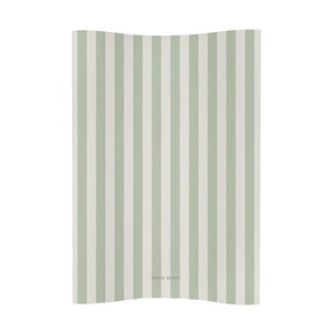 Mama Shack Anti Roll Changing Mat - Candy Stripe - Sage-Changing Mats-Candy Stripe - Sage- | Natural Baby Shower