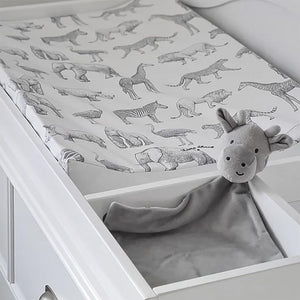 Mama Shack Anti Roll Changing Mat - Safari-Changing Mats- | Natural Baby Shower