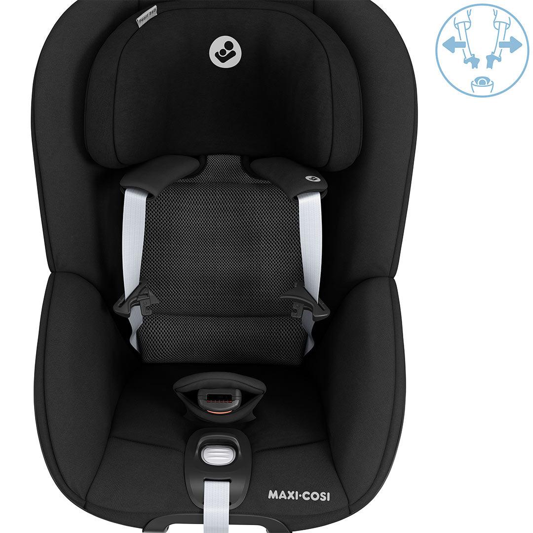 Maxi-Cosi Pearl 360 Car Seat - Authentic Black-Car Seats-Authentic Black- | Natural Baby Shower