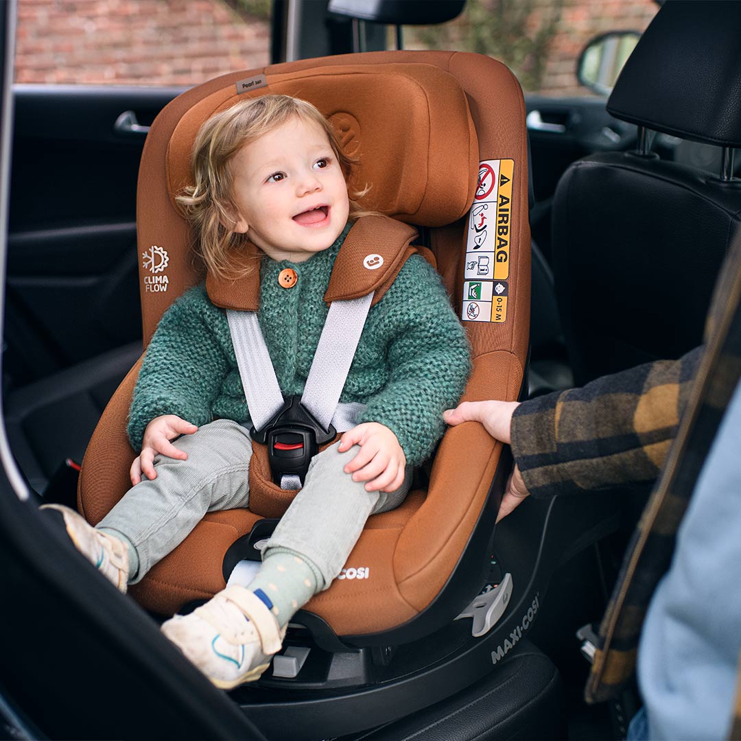 Maxi-Cosi Pearl 360 Car Seat - Authentic Black-Car Seats-Authentic Black- | Natural Baby Shower