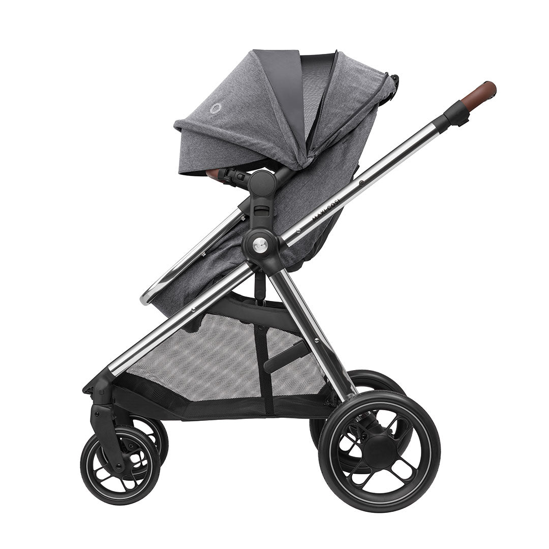 Maxi-Cosi Zelia Luxe 2-in-1 Pushchair - Twillic Grey-Strollers- | Natural Baby Shower