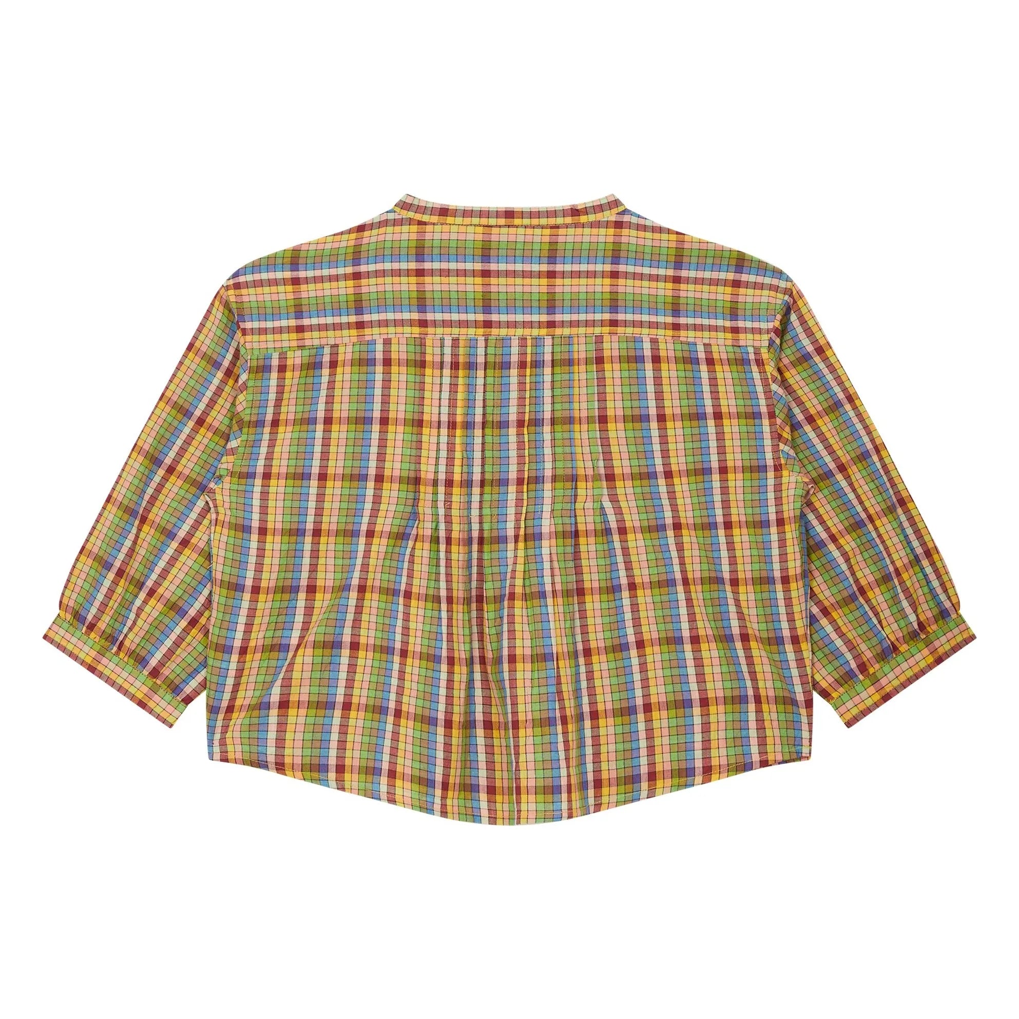 Hundred Pieces - Maxine Checked Blouse | Green