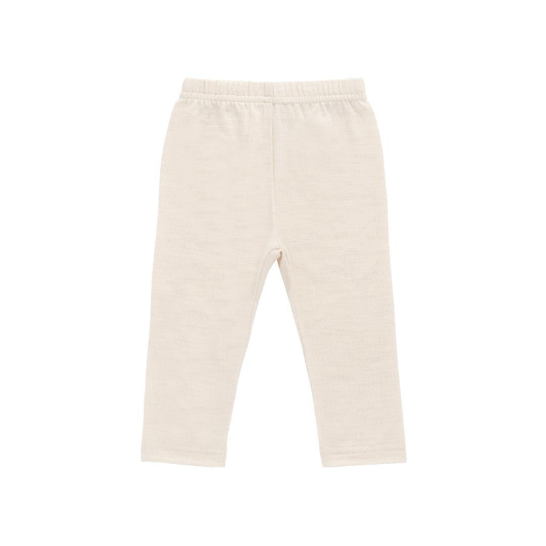Merino Kids Merino Legging - Natural-Leggings-Natural-0-3m | Natural Baby Shower