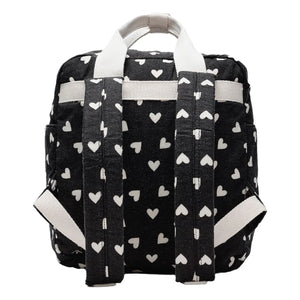 Rylee + Cru - Mini Heart Backpack | Black