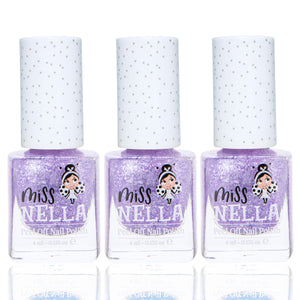 Miss Nella - Glitter Lilac Peel-Off Nail Polish